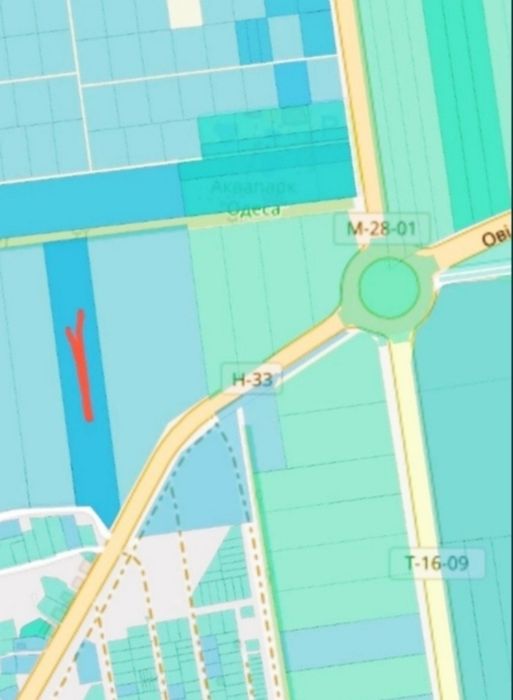 Продам участок 3,86га. Фасад Трассы  Авангард