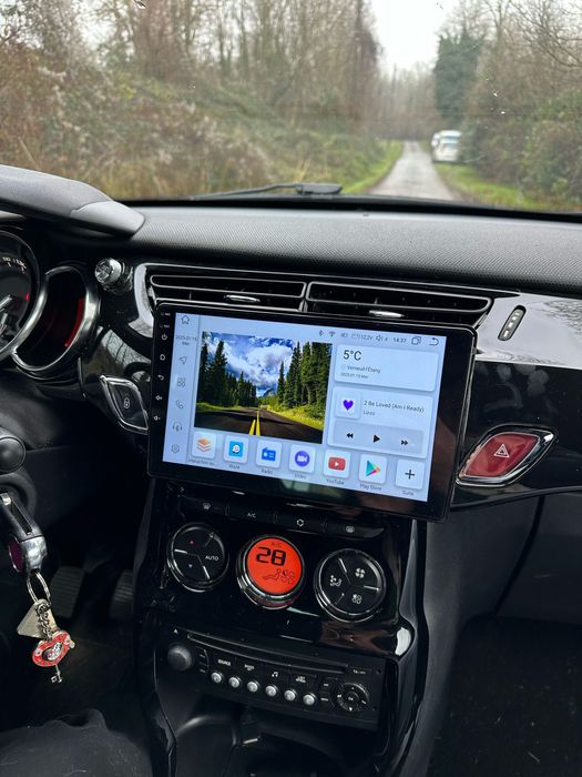 Rádio Android Citroen C3 e DS3 II Carplay GPS wifi 2/32GB NOVO