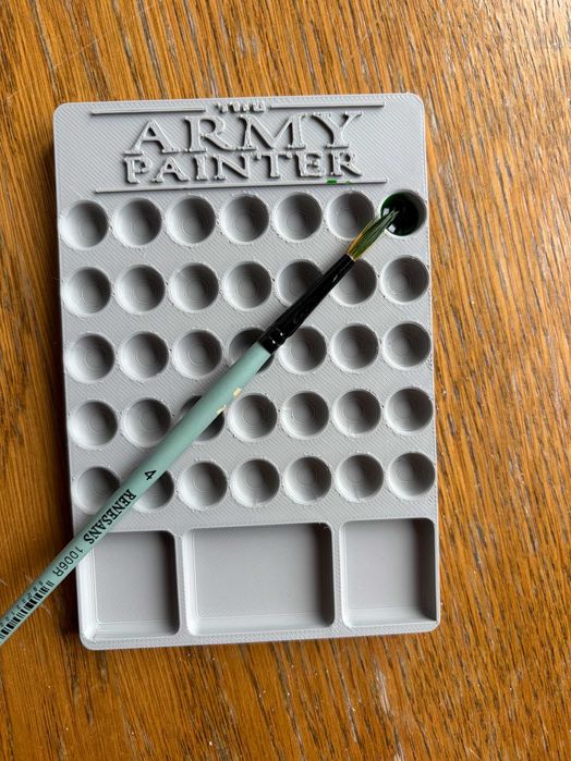 Paletka do malowania figurek / farb akrylowych (Army Painter, Citadel)