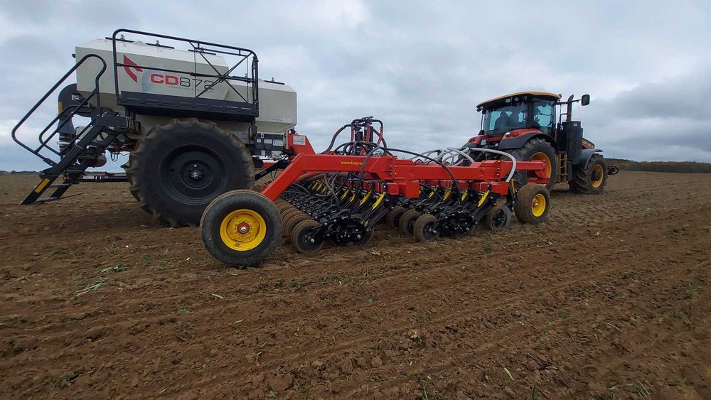 Usługa siewu bobik, groch, soja No-Till Bourgault Versatile