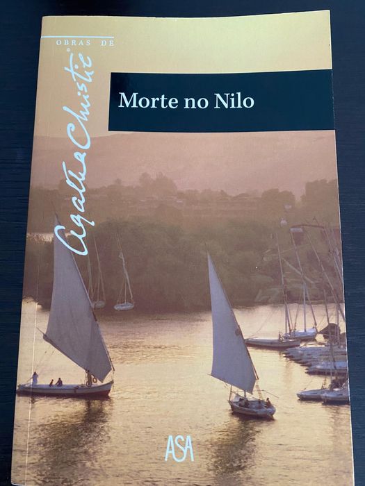 Livro Agatha Christie Morte no Nilo (Novo)