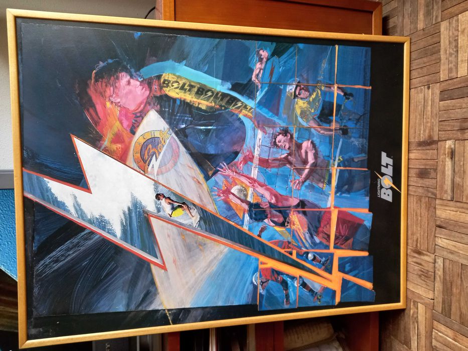 Poster vintage Lighting Bolt