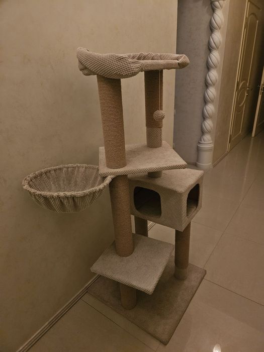 Когтеточка, домик для котов