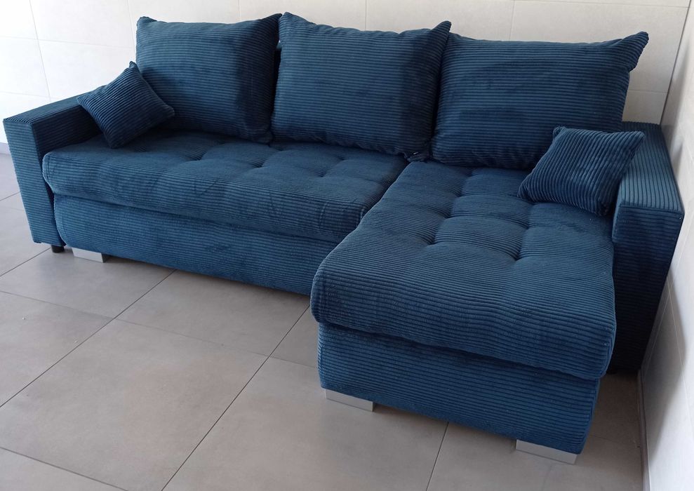 Rogówka | Narożnik | Sofa | Sztruks