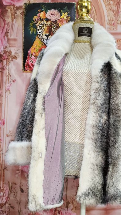 EuMereço! Casaco Vison cor rara Crus Negra