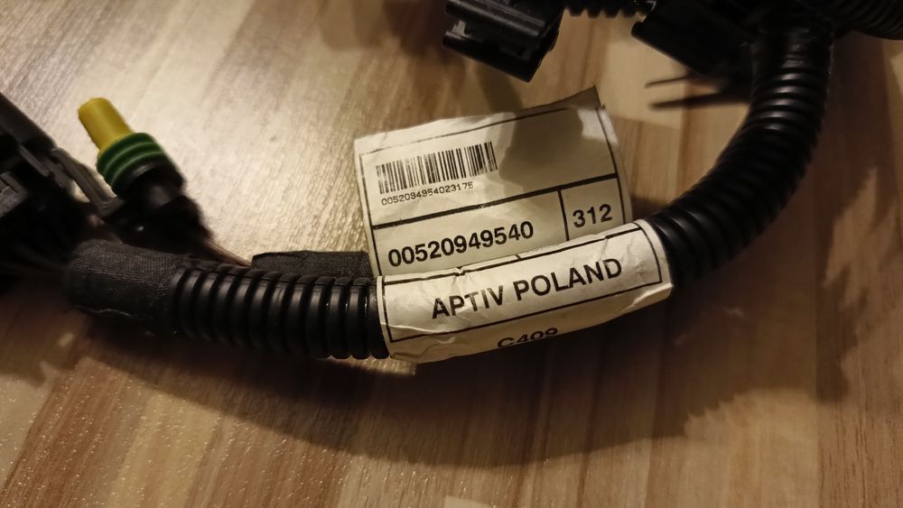 Wiązka czujników PDC Fiat 500