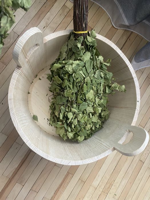 Відро деревяне  7л 10л 13л 18л черпаки деревяні для спа бані сауни