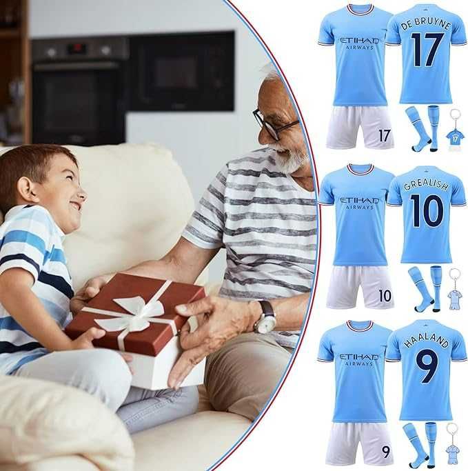 Koszulka piłkarska dla dzieci, koszulka piłkarska z dżerseju