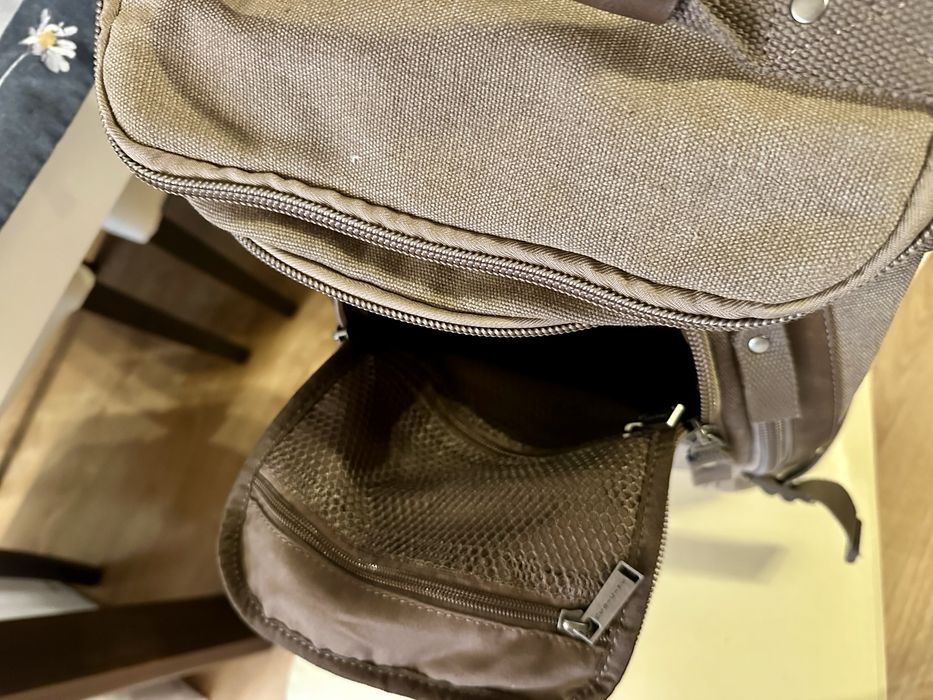 Plecak męski z funkcją torby.