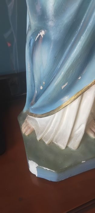 Figura Matki Boskiej retro