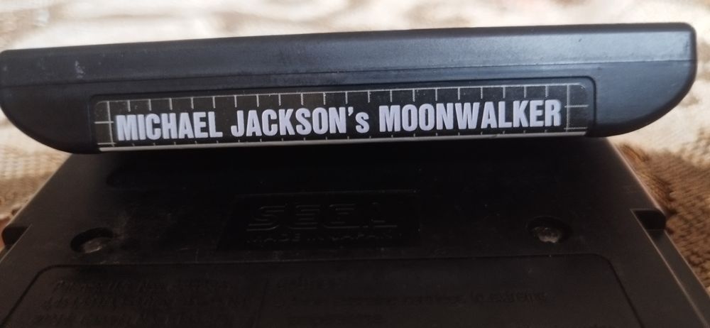 Gra Sega mega drive Michael Jackson moonwalker