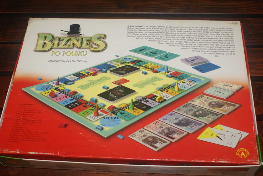 Biznes po polsku gra planszowa