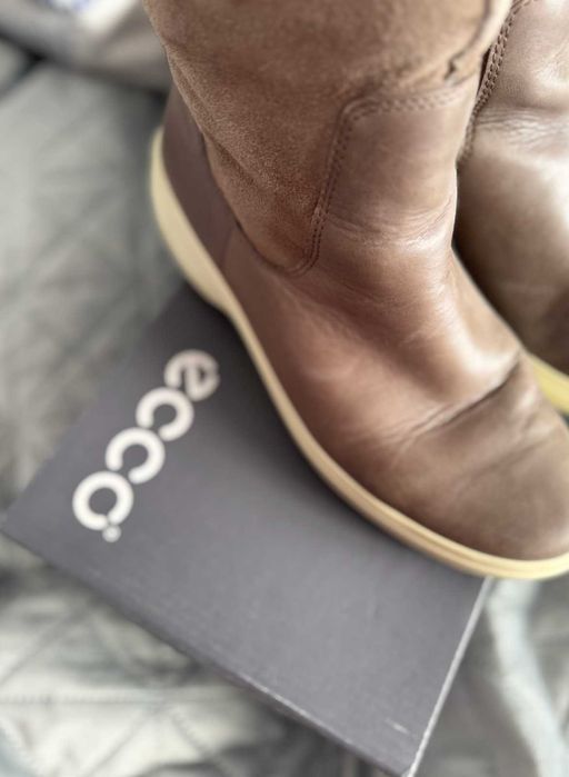 Розпродаж! Напівчоботи на танкетці ECCO SOFT 7 WEDGE
