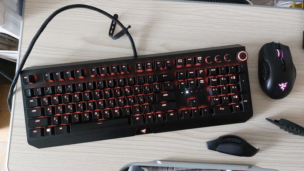 Razer Naga Pro + Blackwidow Elite