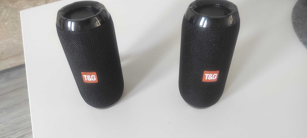 Głośnik BT T&G komplet 2 sztuki stereo TWS 5W Nowe