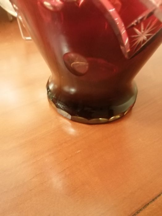 Licoreira cristal lapidado