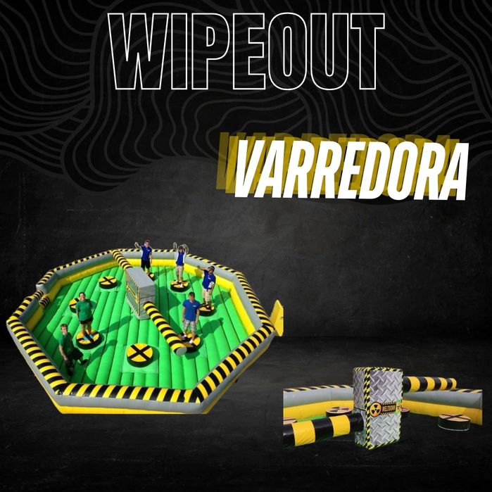 Varredora Mecânica - wipeout - Eventos teambuilding