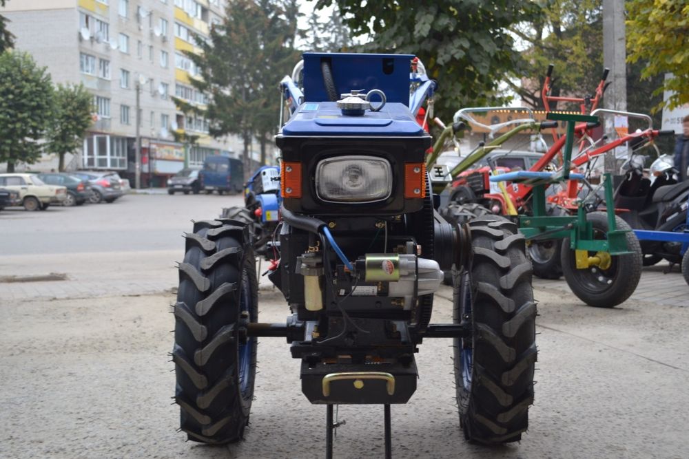 Доставка Безкоштовна до 100 км, Мотоблок Zubr 8 к. с + електростартер