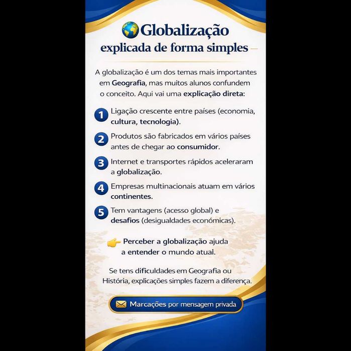 Explicações Online de História e Geografia