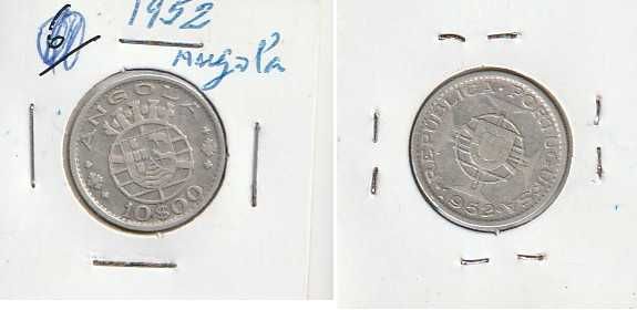 Moedas de Angola em Prata