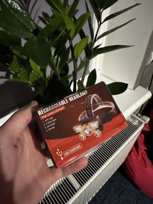 Ліхтарик налобний фонарик