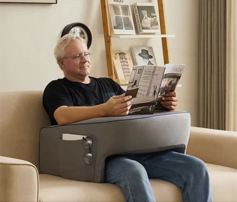 Mesa suporte para portátil home office de luxo - almofada de computador para trabalho remoto, estudo pc e leitura
