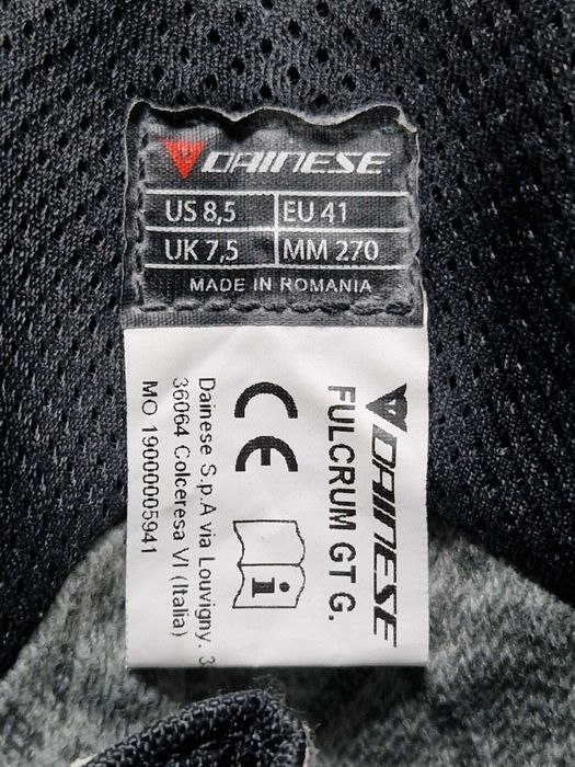 Botas DAINESE Fulcrum GT Gore-Tex PRETO