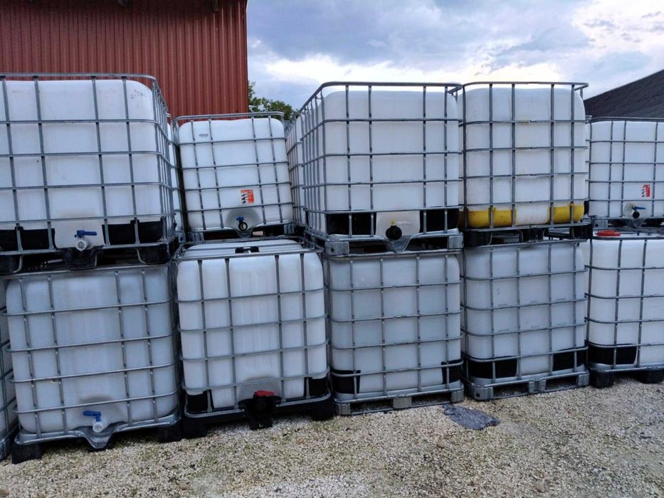 Zbiornik beczka mauzer mauser paletopojemnik IBC 1000l 600l tysiączka