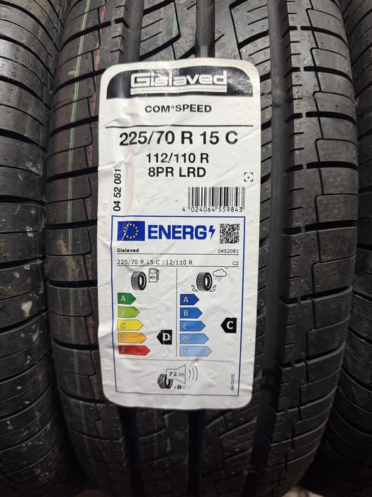 Opony letnie 225/70R15C 112/110R Gislaved Com Speed | Nowe | 2023
