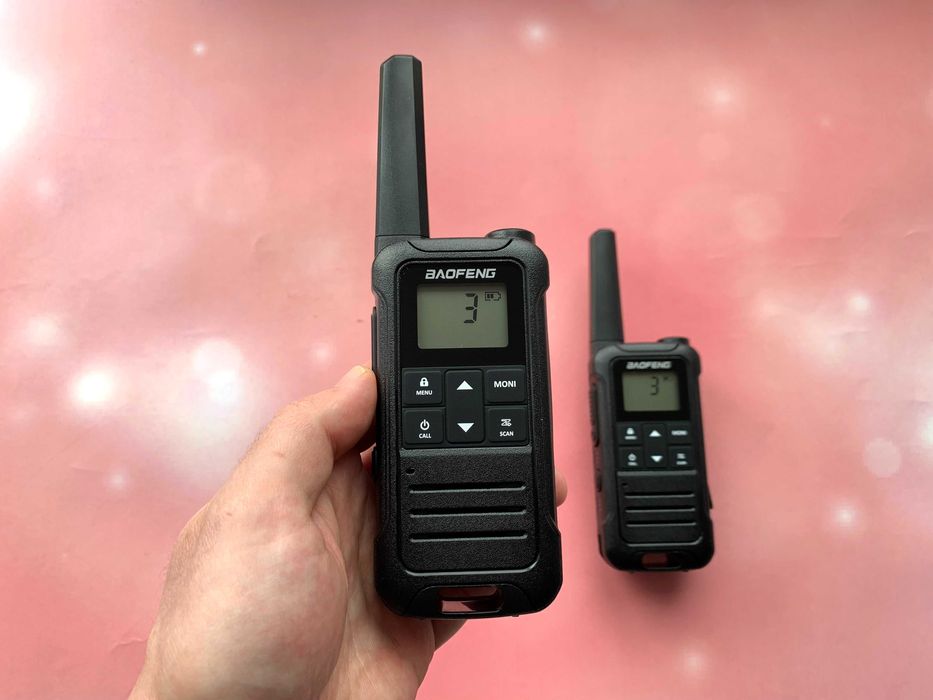 Комплект раций с аккумуляторами (цена за 2 шт)