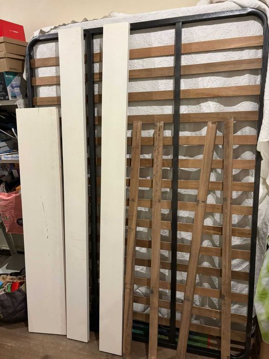 Cama de casal com colchão