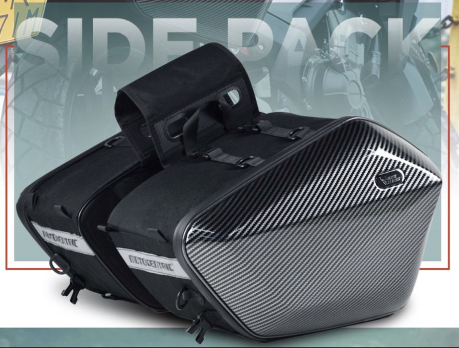 Malas/alforges laterais Rigidas com aloquete (novas)