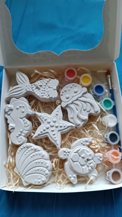 Гіпсові фігурки "морські '