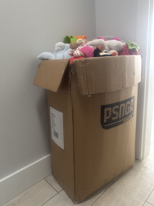 Maskotki duży karton