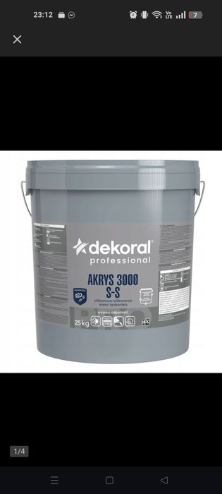 Tanio Sprzedam tynk Akrys 3000 s-s 25 kg