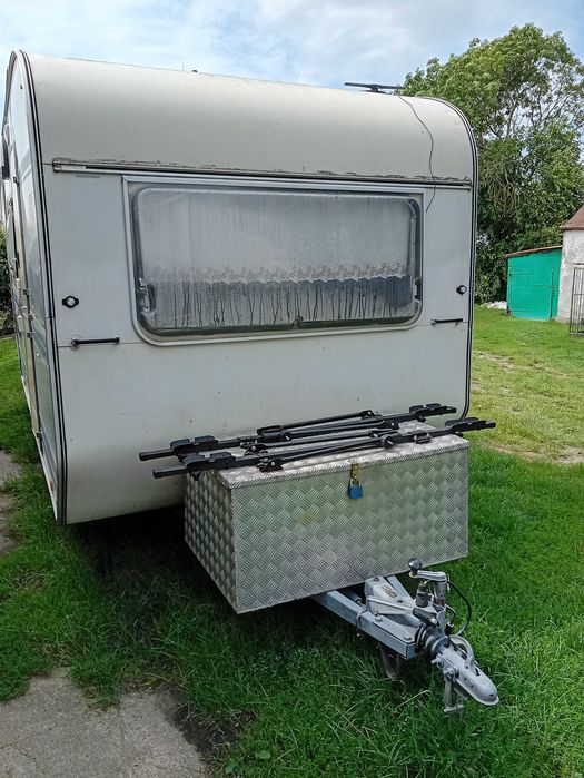 Przyczepa kempingowa po renowacji