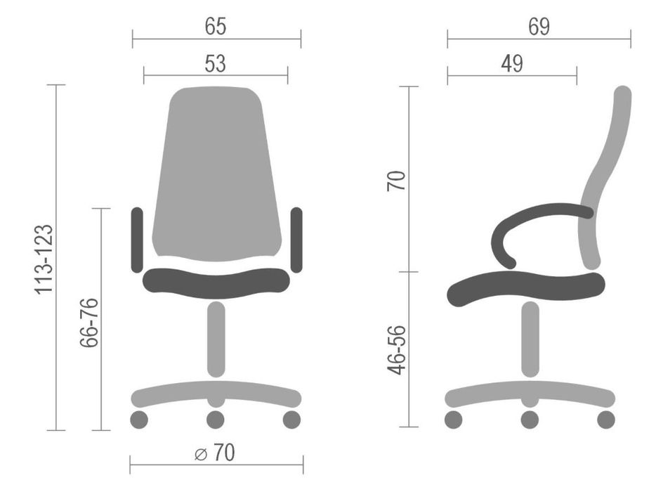 Кресло АКЛАС Дрим CH ANF Черный (PU-черный)
цена в интернете новое - 6