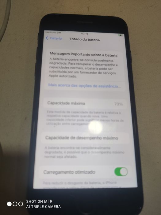 Lote 2 iPhones como novos