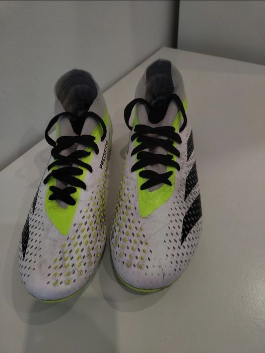 Adidas Predator Accuracy.2 FG biało-szare rozmiar 45 1/3