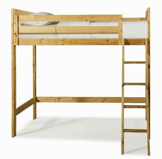 Ліжко горище під любий розмір матрасу