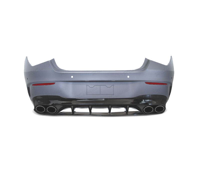 PARA-CHOQUES TRASEIRO MERCEDES CLA W118 19-23 LOOK AMG CLA45S PDC