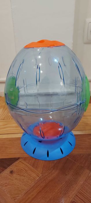 Gaiola para hamster com acessórios e brinquedo