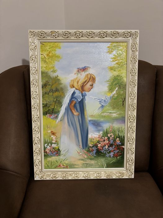 Продам картину дівчинка-ангел