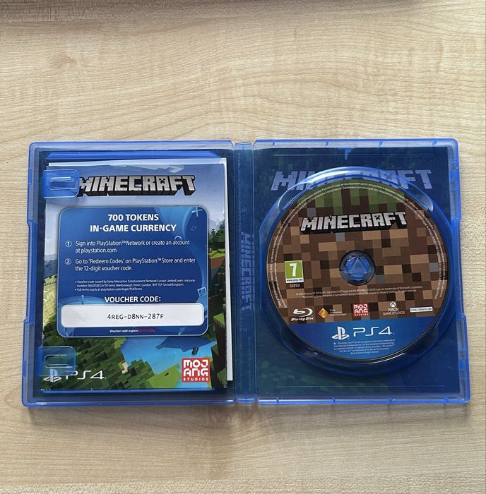 Minecraft ps4 диск