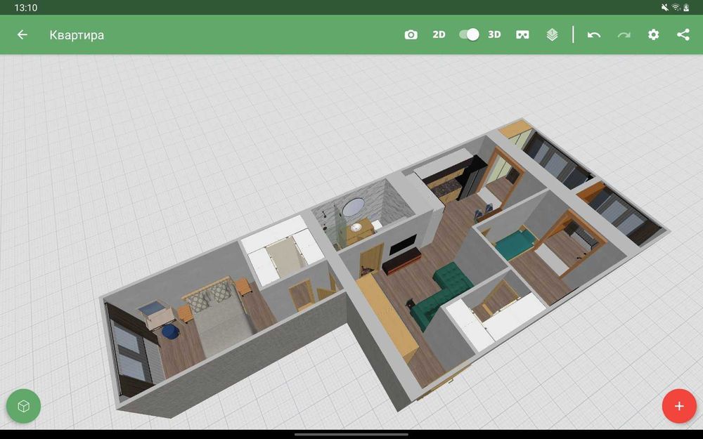 2-rooms apartment apartment by the address (area 73 m²) - Atlanta.ua - photo 9