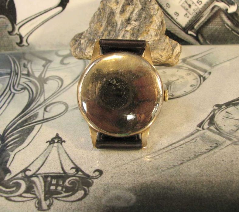 Zegarek kolekcjonerski WW2 DOGMA PRIMA 15 Jewels Duży model Swiss