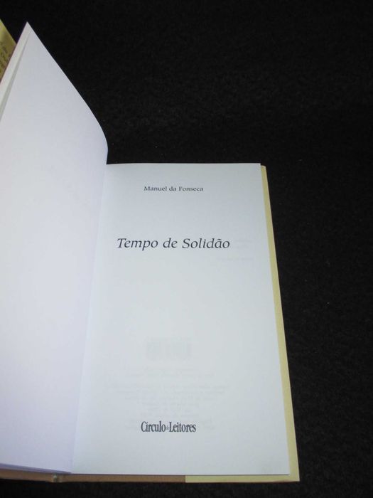 Livro Obras de Manuel Fonseca Círculo de Leitores