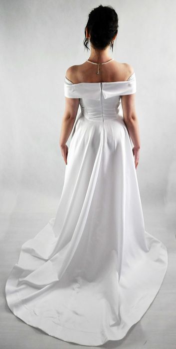 Suknia Ślubna NOVA Satyna Własny projekt