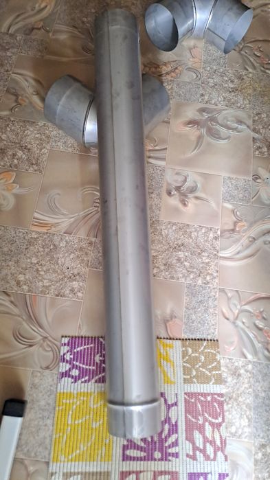 Труба нержавейка огнеупорная 140 150 160 180мм колено