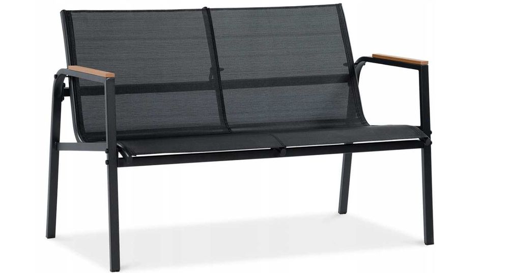 Zestaw Mebli Ogrodowych balkon 2 Fotele, Sofa, Stolik kawowy taras